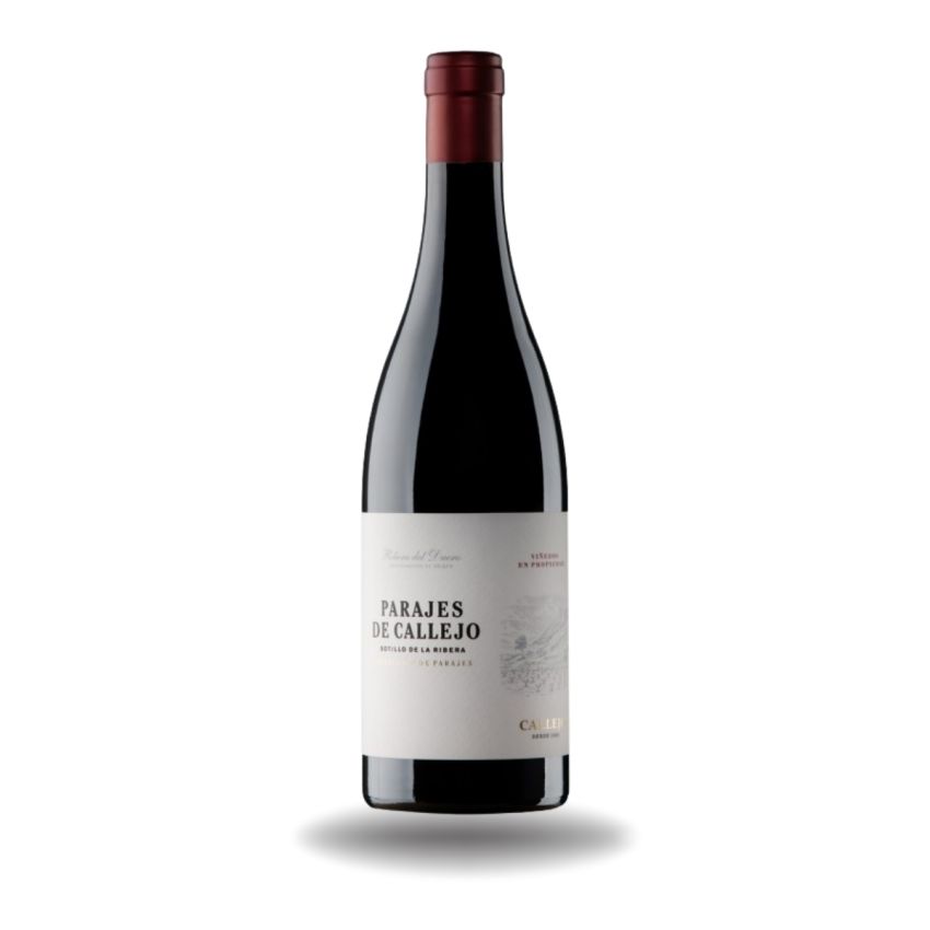 Botella de vino Tinto Parajes de Callejo 2016