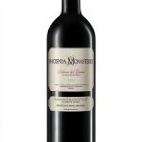 botella de vino hacienda monasterio crianza