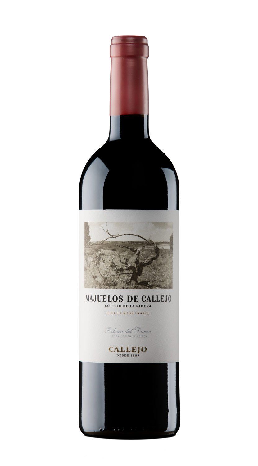 Botella de vino Majuelos de Callejo
