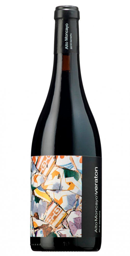 Botella de vino Alto Moncayo Veraton 2016 Garnacha