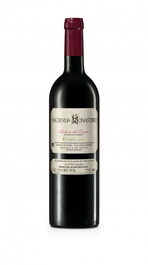 botella de vino hacienda monasterio reserva