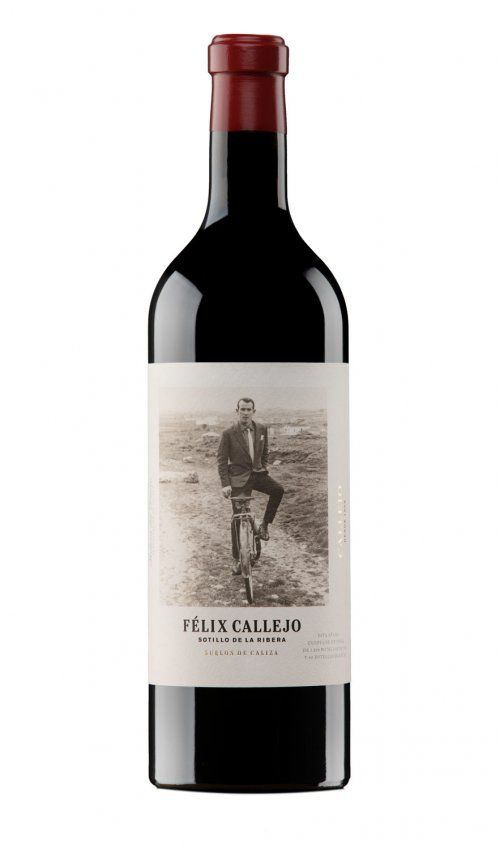 Botella de vino Félix Callejo